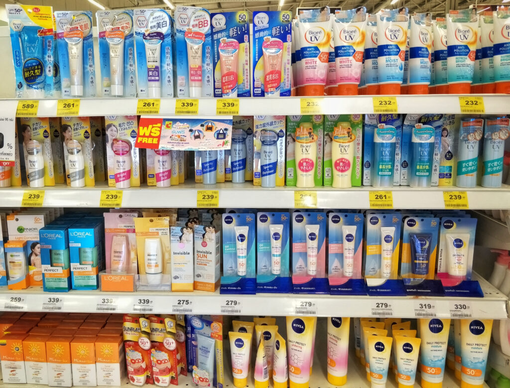 Pilihan Sunscreen Di Pasaran