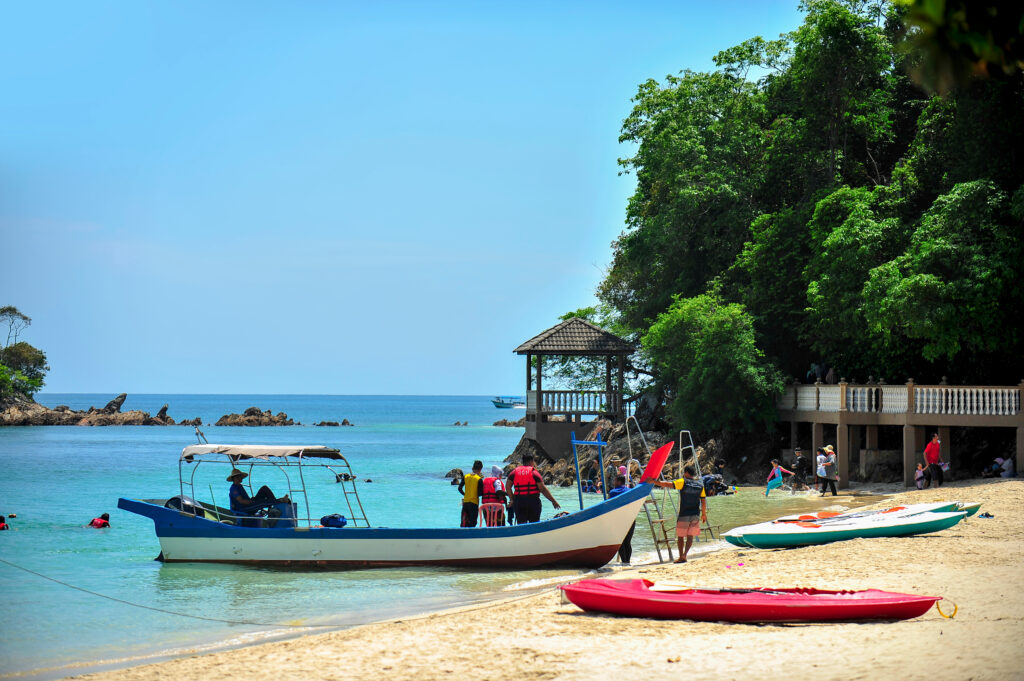 Suasana Percutian Bersama Keluarga Pulau Kapas