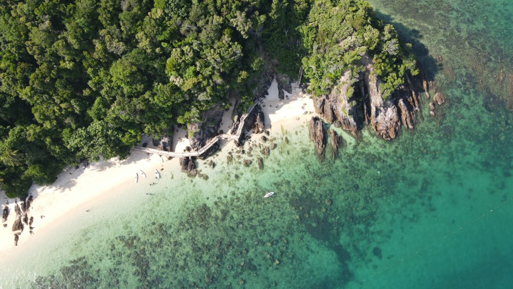 Suasana Indah Di Pulau Kapas